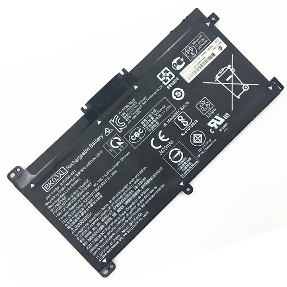 Batería ordenador 41.7Wh 11.55V TPN-W125