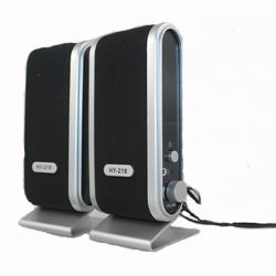  FASHION USB PMPO Stereo Mini Power Computer Speakers Speaker for Laptop PC BLACK