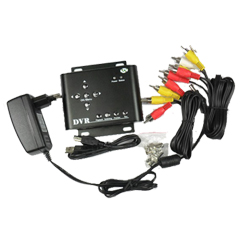  2CH Car Security DVR Mini DVR SD Video/Audio CCTV Camera Recorder