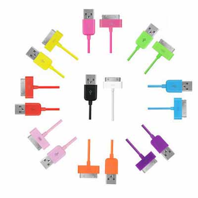  10 

Candy Color 3F USB Data Sync Charger Cable For Ipod Touch Nano iPhone 4 4S 3G
