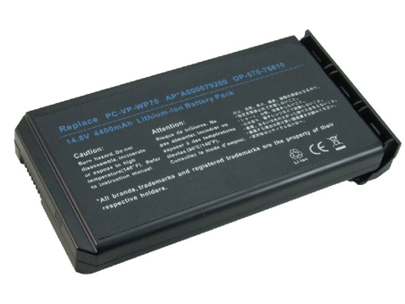 Batería ordenador 4400mAh/8Cell 14.8V OP-570-76610-baterias-4400mAh/FUJITSU-21-92368-01
