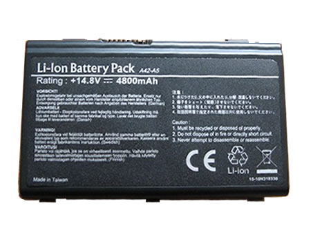 Batería ordenador 4800mAh/ 8 Cell 14.8V 70-NC61B2100-baterias-4800mAh/ASUS-90NC61B2000