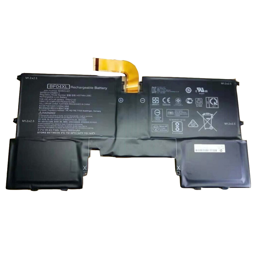 Batería ordenador 43.7Wh/5685mAh 7.7V 924843-421-baterias-43.7Wh/HP-BF04XL