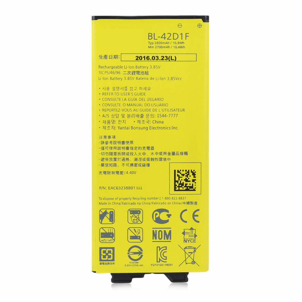Batería ordenador 2800MAH/10.8WH 3.85V BL-42D1F-baterias-2800MAH/LG-BL-42D1F