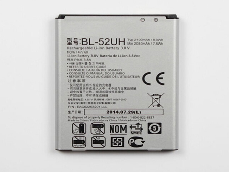 Batería  2040mah/2100mah/7.8Wh/8.0Wh 3.8V BL-52UH-baterias-2040mah/2100mah/7.8Wh/LG-BL-52UH