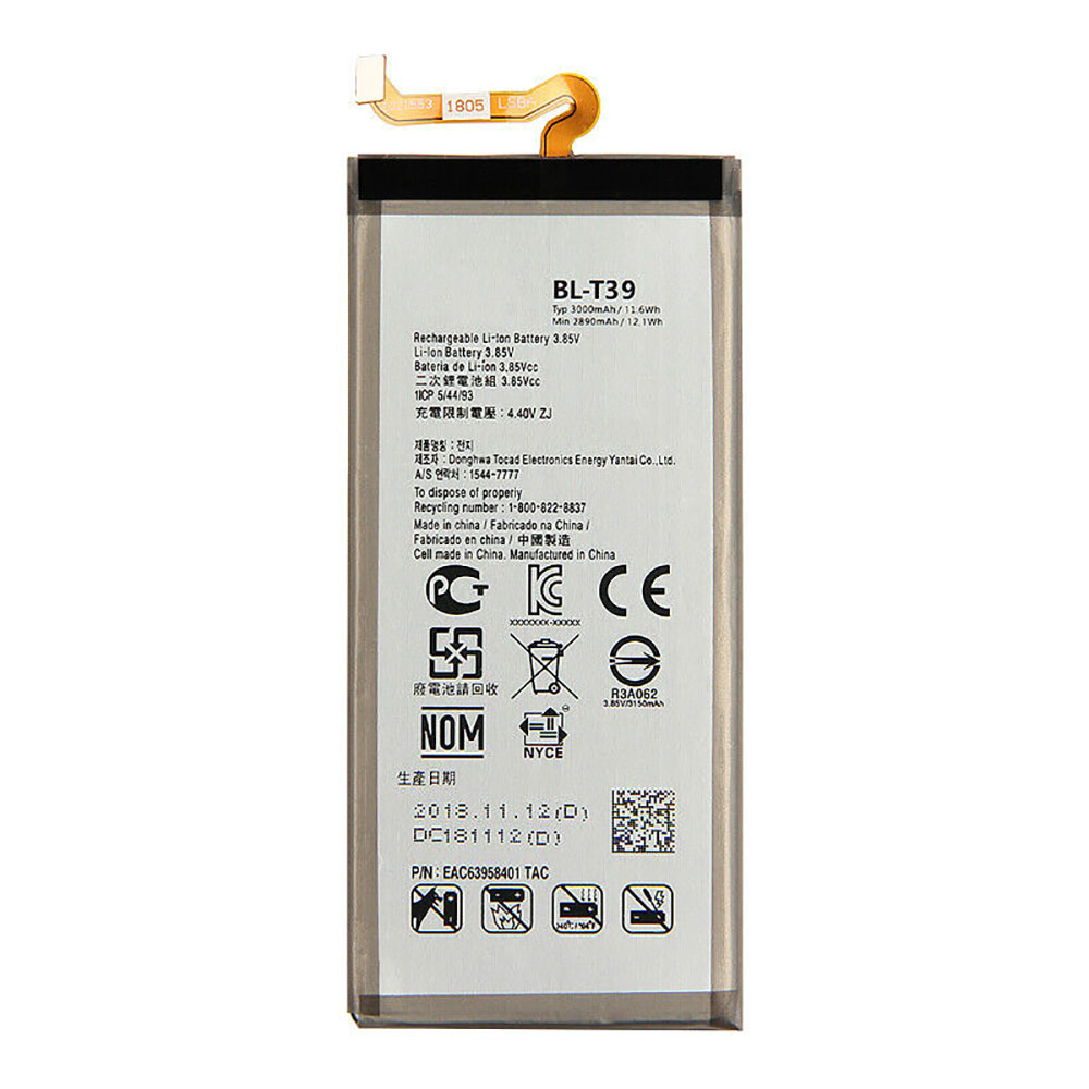 Batería  2890mAh/11.1WH 3.85V/4.40V BL-T39-baterias-2890mAh/LG-BL-T39