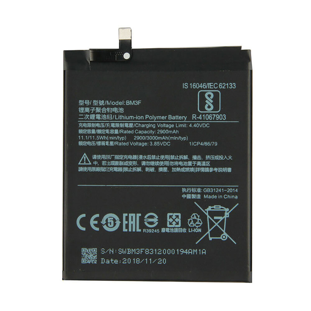 Batería  2900mAh/11.1WH 3.85V/4.4V BM3F