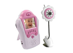 Batería ordenador portátil 2.4GHz Wireless Camera,LCD Baby Monitor, Voice Control