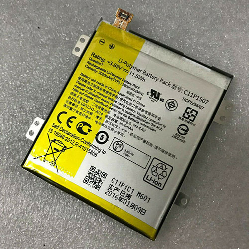 Batería  3000mAh/11.5Wh 3.85V/4.4V C11P1507-baterias-3000mAh/ASUS-C11P1507
