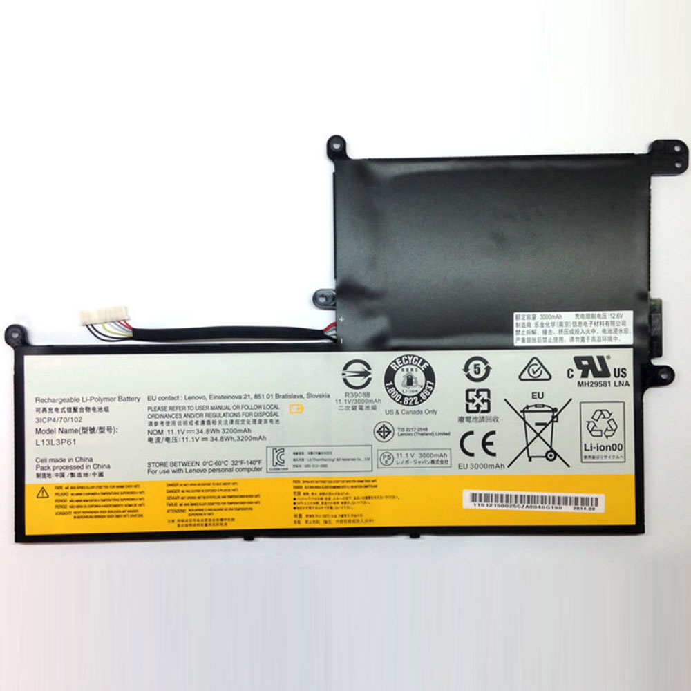 Batería ordenador 34.8Wh/3200MAH 11.1V L13L3P61-baterias-34.8Wh/LENOVO-L13L3P61