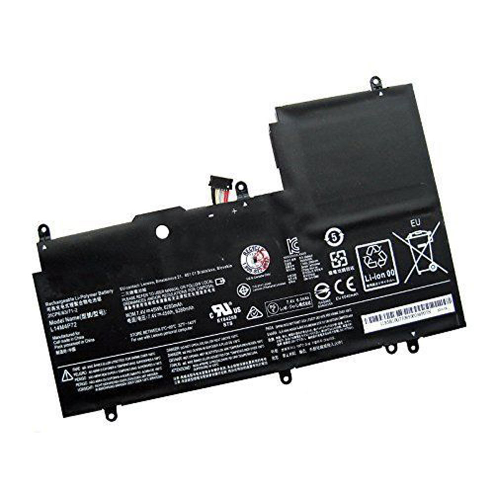 Batería ordenador 45wh/6280Mah 7.4V L14S4P72-baterias-45wh/LENOVO-L14S4P72