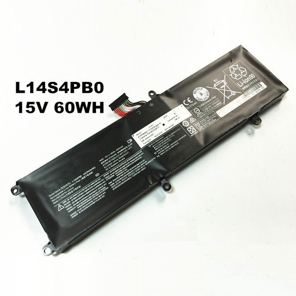 Batería ordenador 60Wh 15V L14M4PB0-baterias-3500mAh/LENOVO-L14S4PB0