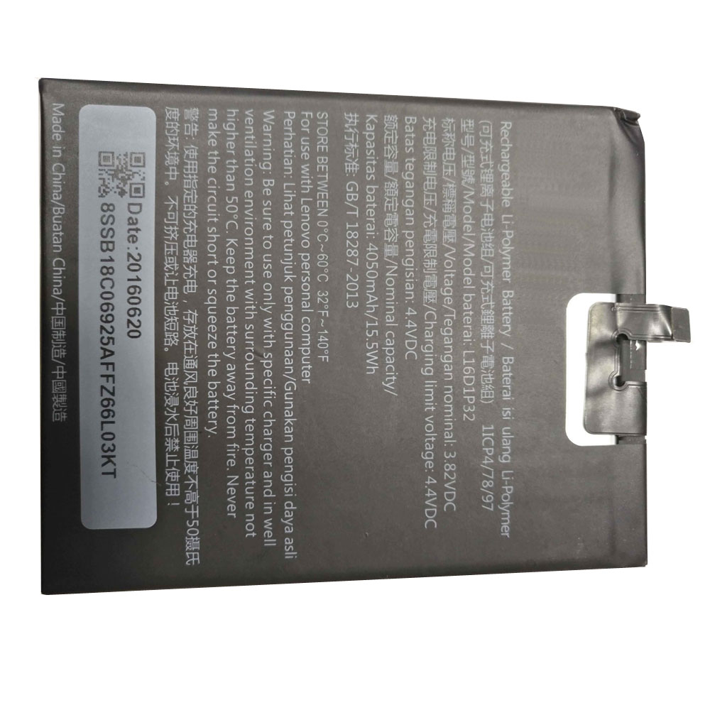 Batería  4050mAh 3.82V L16D1P32-baterias-5000mAh/LENOVO-L16D1P32-baterias-5000mAh/LENOVO-L16D1P32