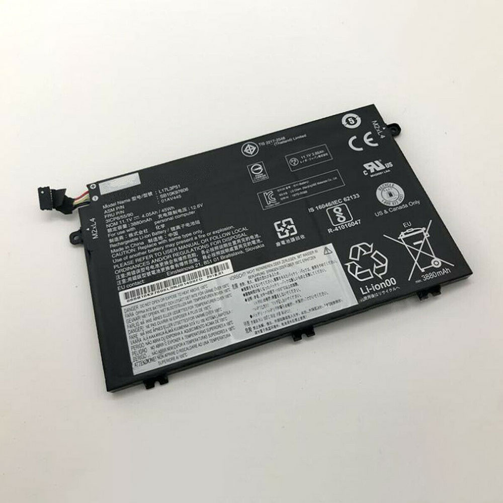 Batería ordenador 45Wh 11.1V L17C3P51