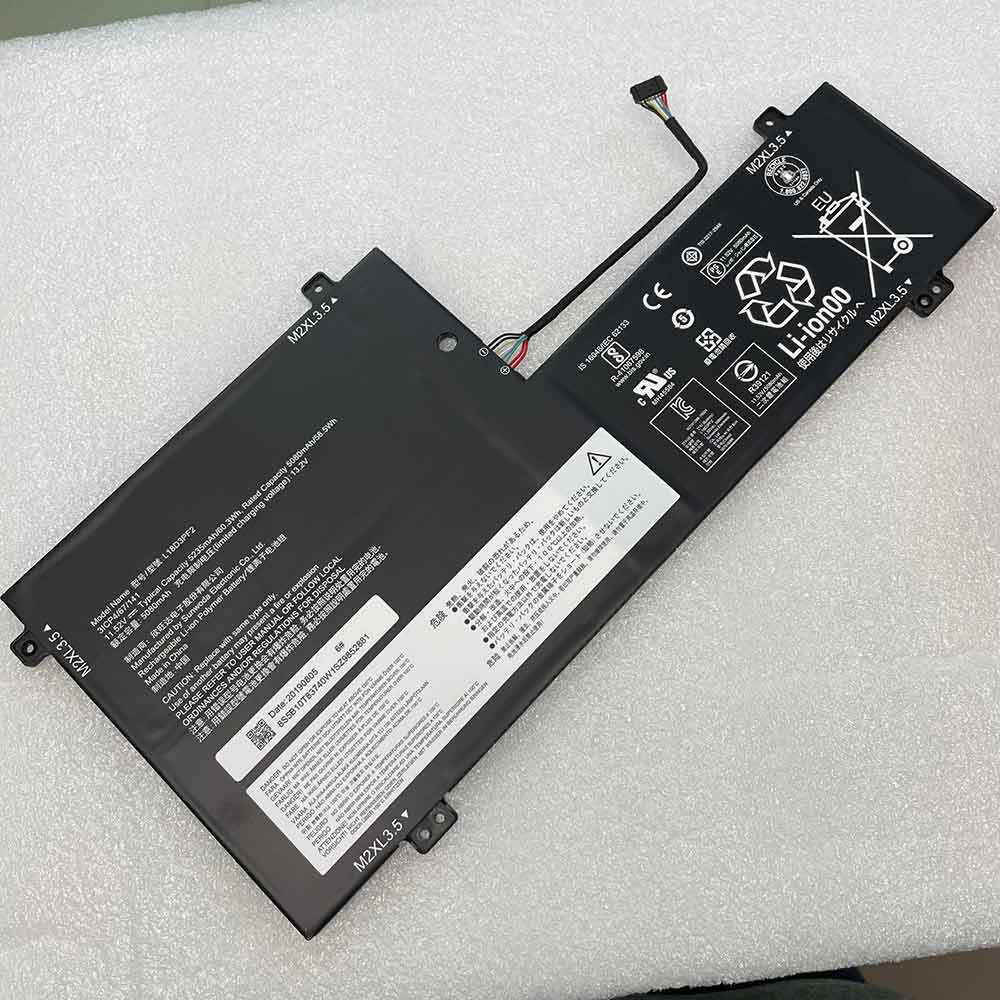 Batería ordenador 5080mAh 11.52V 5B10T83740-baterias-5000mAh/LENOVO-L18D3PF2
