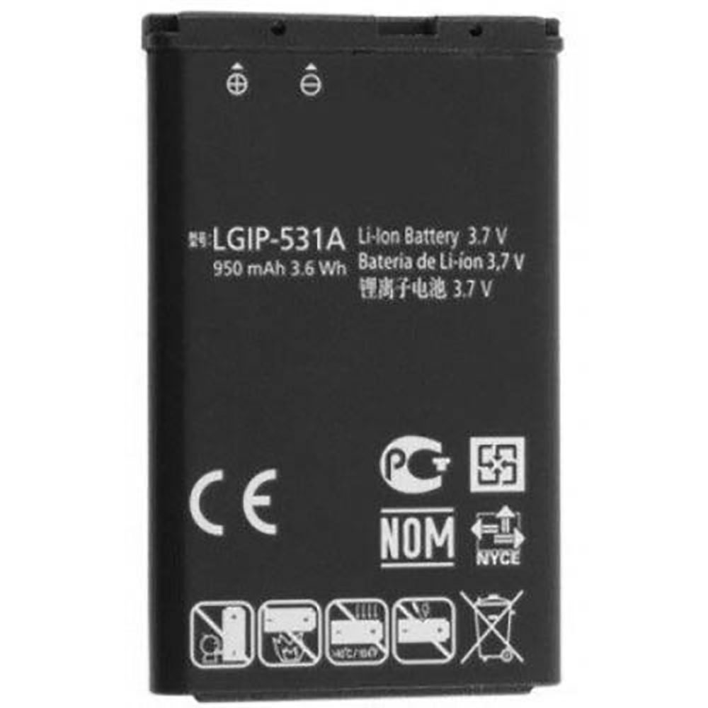 Batería  950mAh/3.6WH 3.7V LGIP-531A