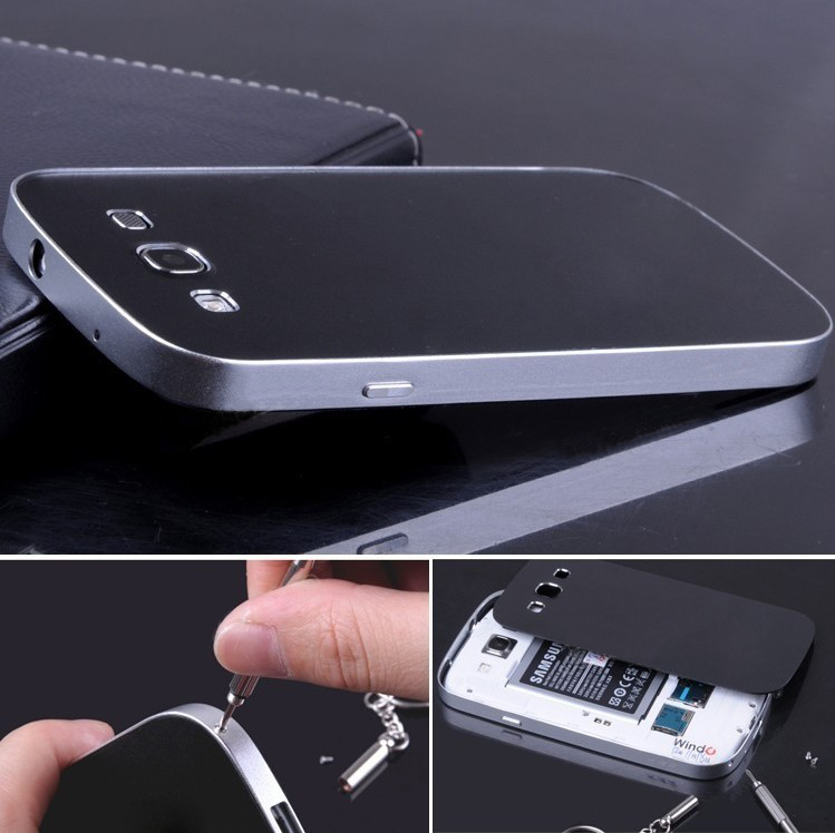 Batería ordenador portátil Deluxe Ultra-thin All Metal Aluminum Case Cover For Galaxy S 3 III 

i9300