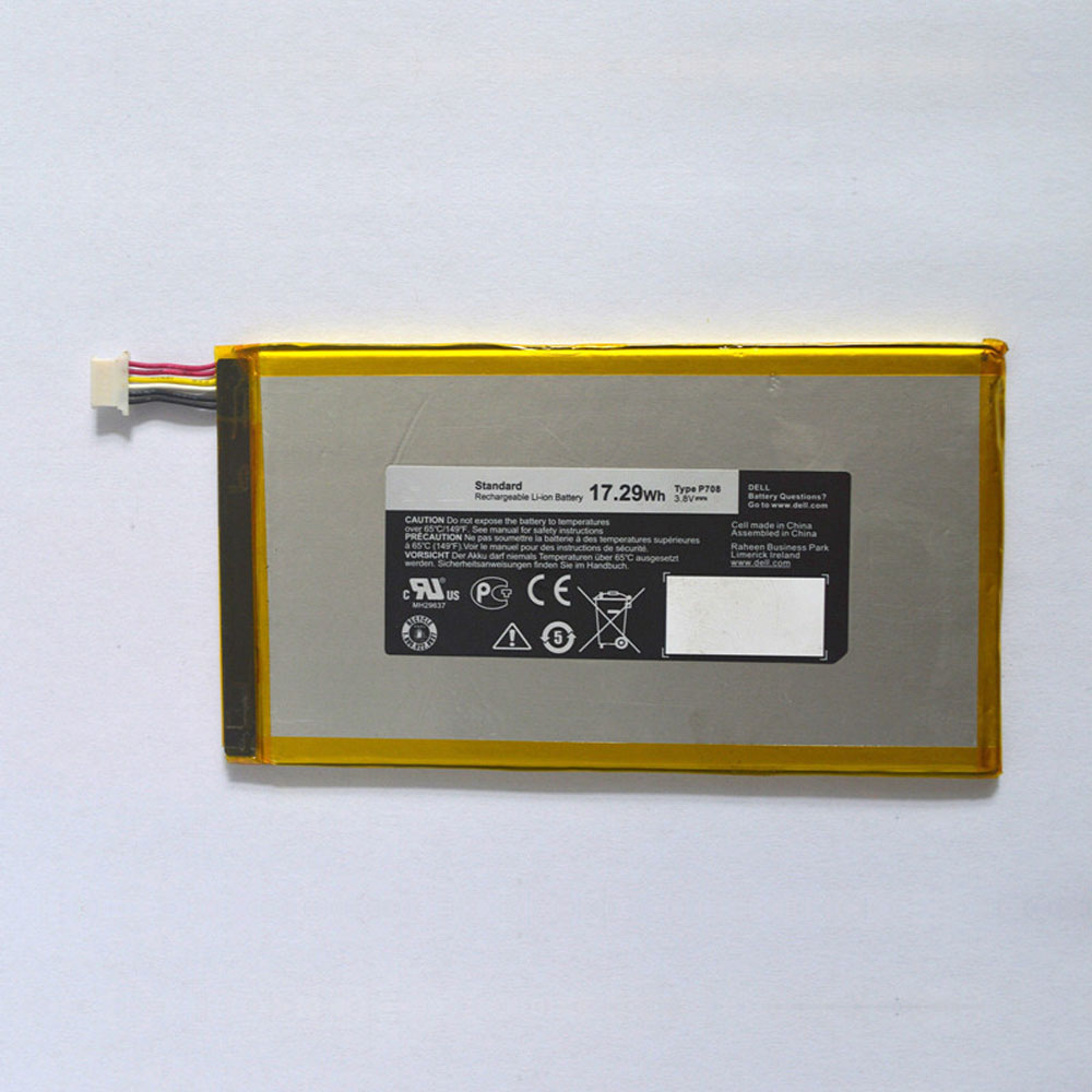 Batería  4550MAH/17.29WH 3.8V P708-baterias-4550MAH/DELL-P708