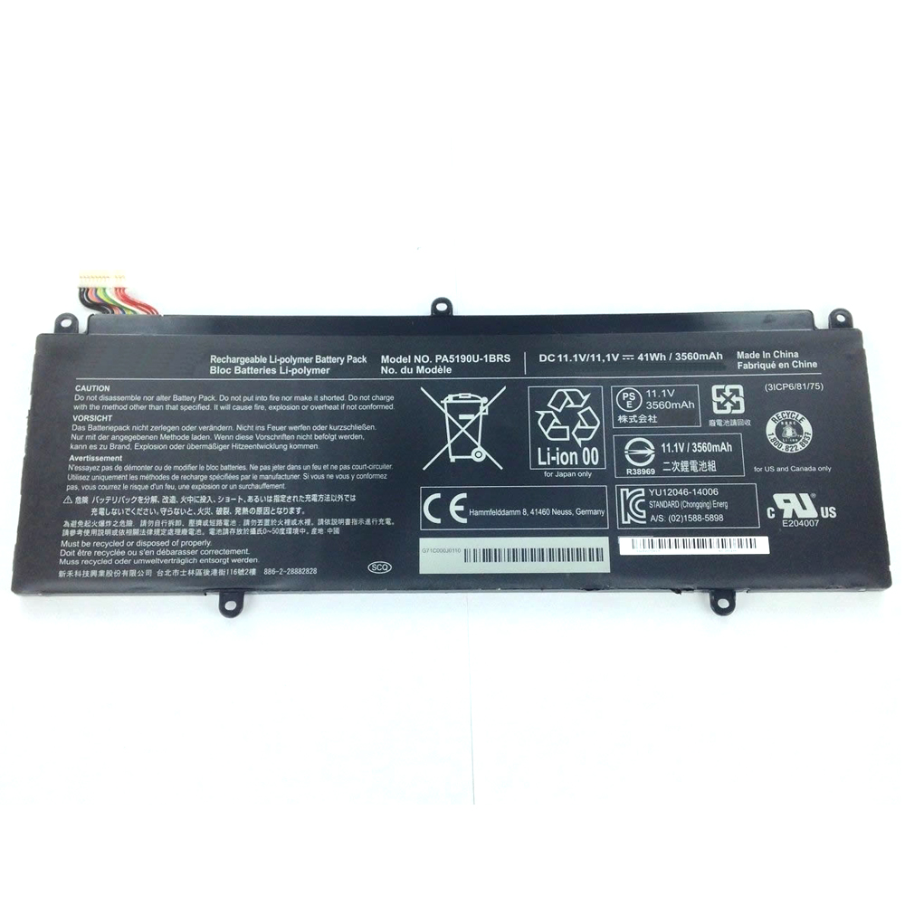Batería ordenador 3560mAh /41Wh 11.1V PA5190U-1BRS-baterias-3560mAh-/TOSHIBA-PA5190U-1BRS