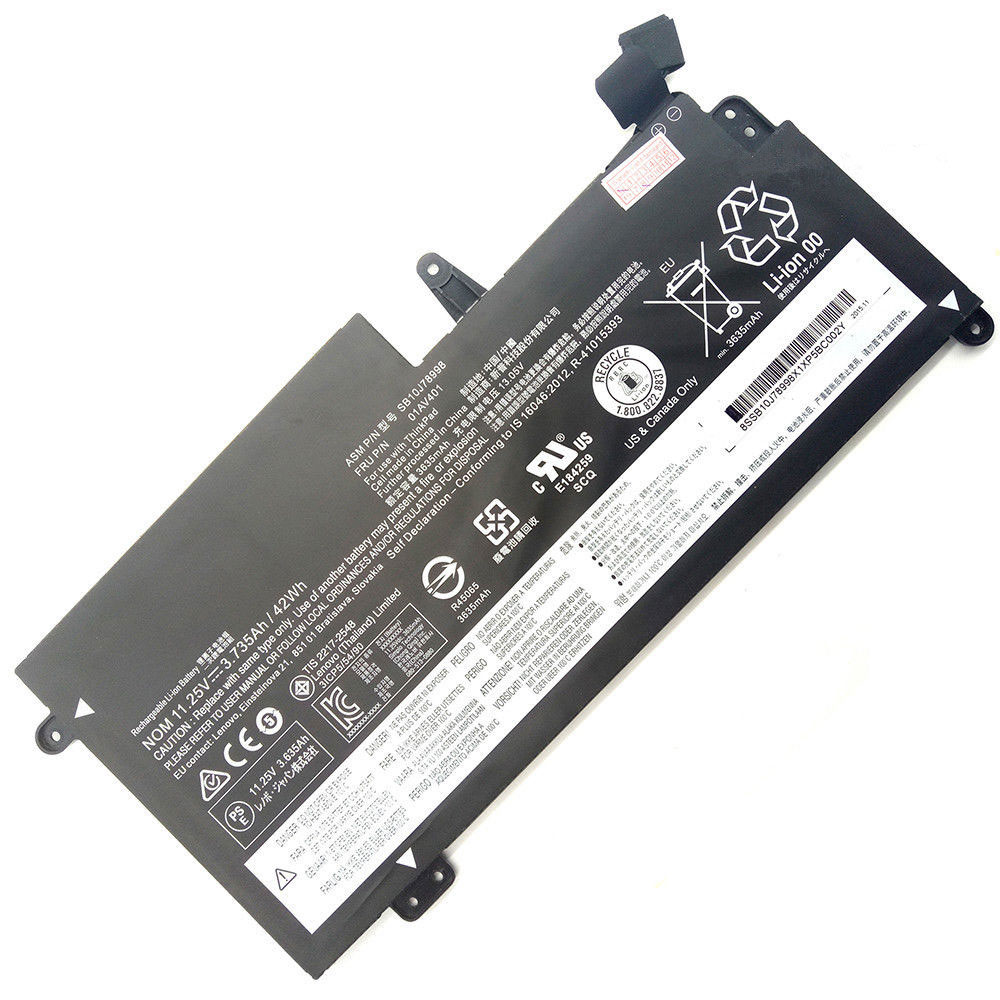Batería ordenador 3.735Ah/42Wh 11.25V(Compatible 11.4v ,Not Compatible 15.2V) 01AV400-baterias-3.735Ah/LENOVO-01AV401