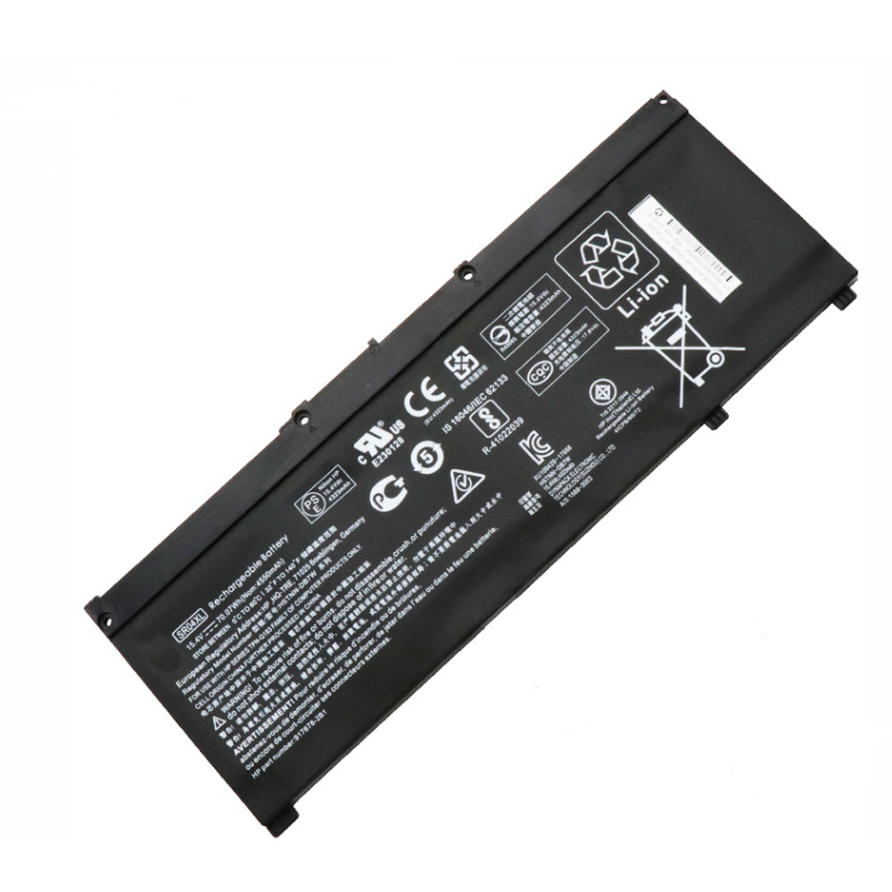 Batería ordenador 4550mAh / 70.07Wh 15.4V TPN-Q193-baterias-4550mAh-/HP-TPN-Q193