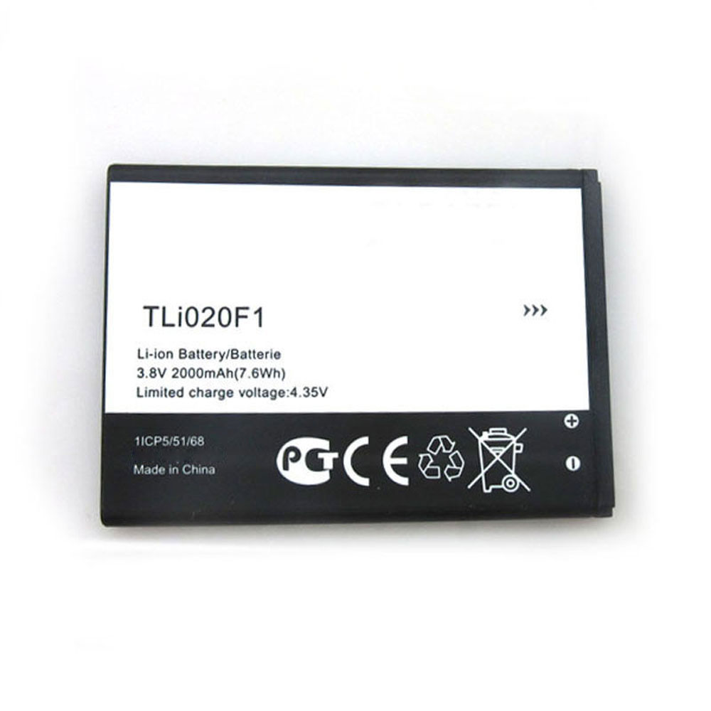 Batería  2000MAH/7.6Wh 3.8V/4.35V TLI020F1-baterias-2000MAH/TCL-TLi020F2-baterias-2000MAH/ALCATEL-TLI020F1-baterias-2000MAH/ALCATEL-TLI020F1