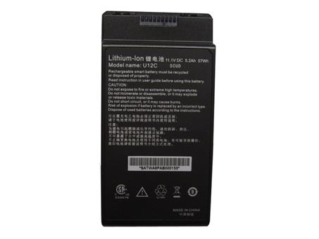 Batería ordenador 5200mAh 11.1V 45N1743-baterias-44WH-/TWINHEAD-U12C
