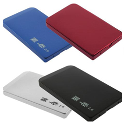 Batería ordenador portátil USB 2.5inch 2.5 SATA Hard Driver Disk Mobile Case Enclosure Box slim durable Colors