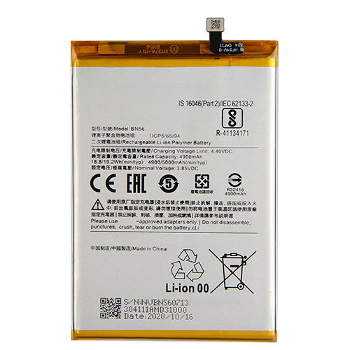 Batería  4900mAh/18.8WH 3.85V/4.4V BN32-baterias-3200mAh/XIAOMI-BN56