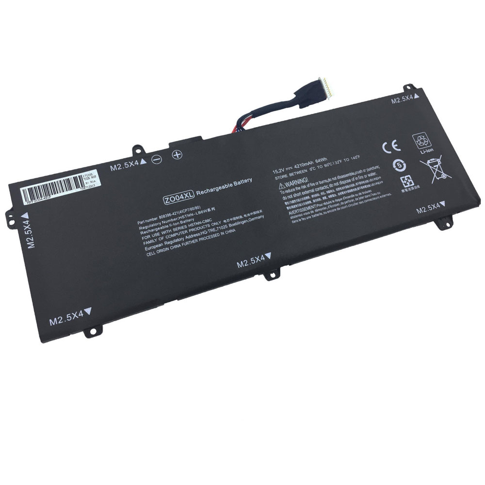 Batería ordenador 4210mAh / 64Wh 15.2V  ENR606080A2-CZO04-baterias-4210mAh-/HP-ZO04XL